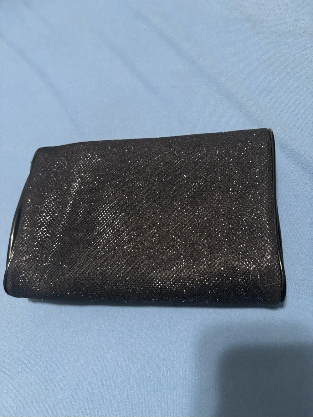 Giorgio Armani Black Glitter Clutch